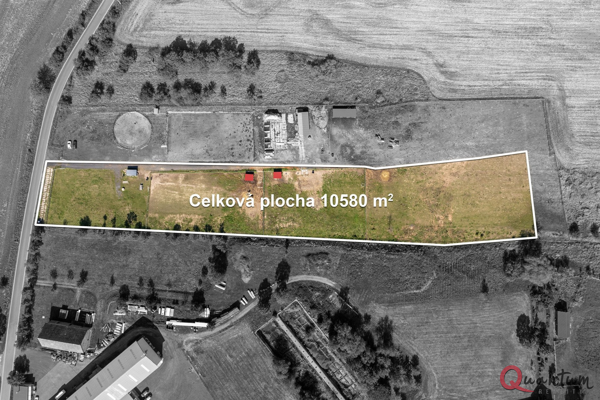 Prodej parcely pro výstavbu rodinných domů, Krymlov, Ždánice u Kouřimi, 10 580 m2